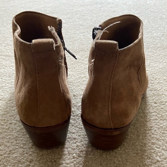 J Crew Womens Brown Sawyer C9868 Leather Side Zip Ankle Bootie - Size 6.5 - Picture 4 of 4